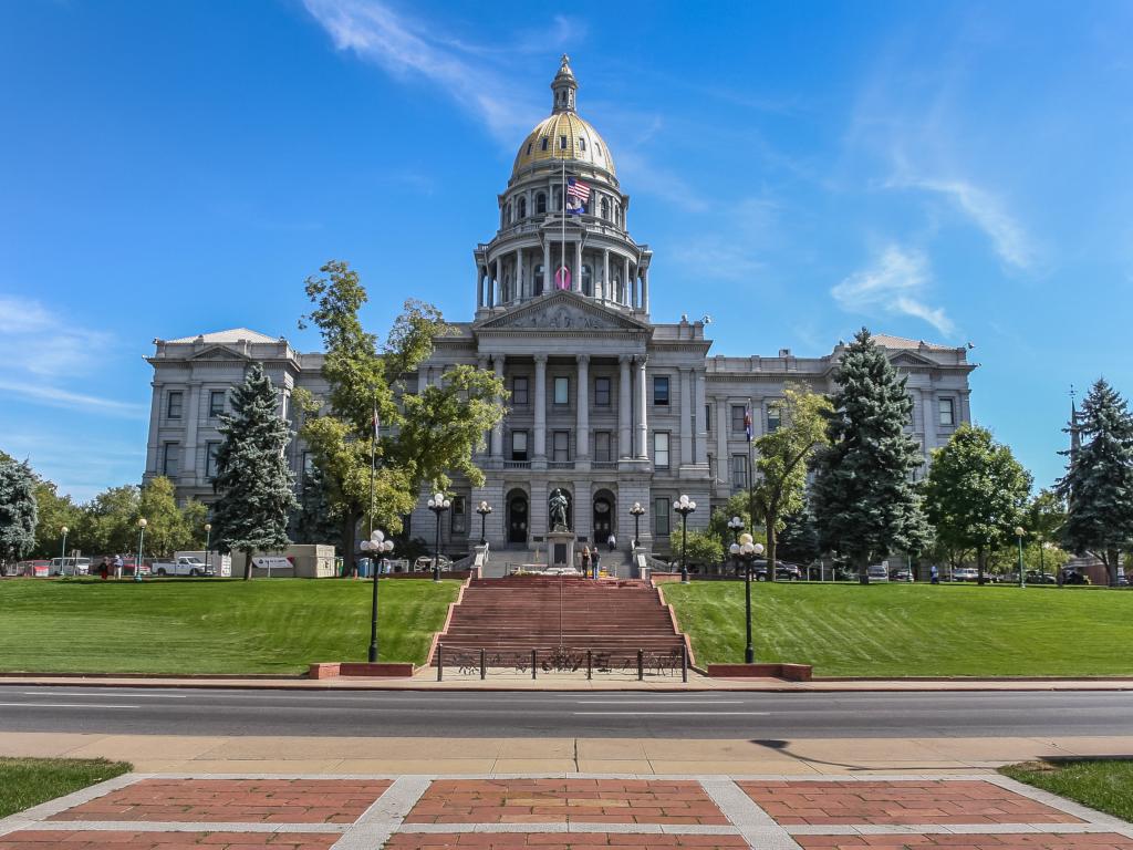 Colorado State Capitol building in Denver