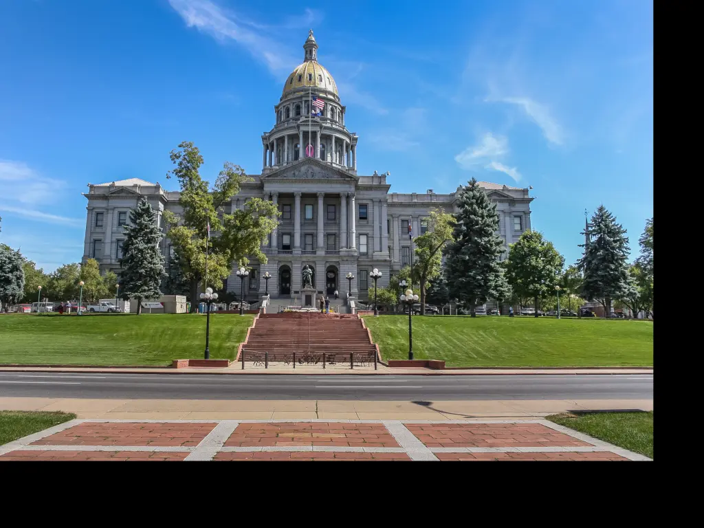 Colorado State Capitol building in Denver