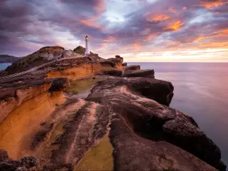 Wellington, New Zealand taken at Castle Point Lighthouse, located near the village of Castlepoint in the Wellington Region of the North Island of New Zealand