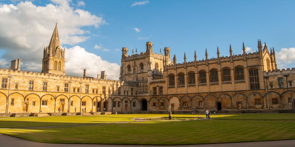 The Cathedral and Dining Hall at Christ Church College, Oxford