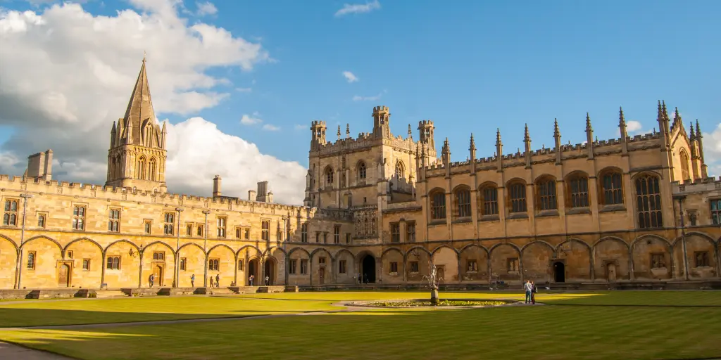 The Cathedral and Dining Hall at Christ Church College, Oxford