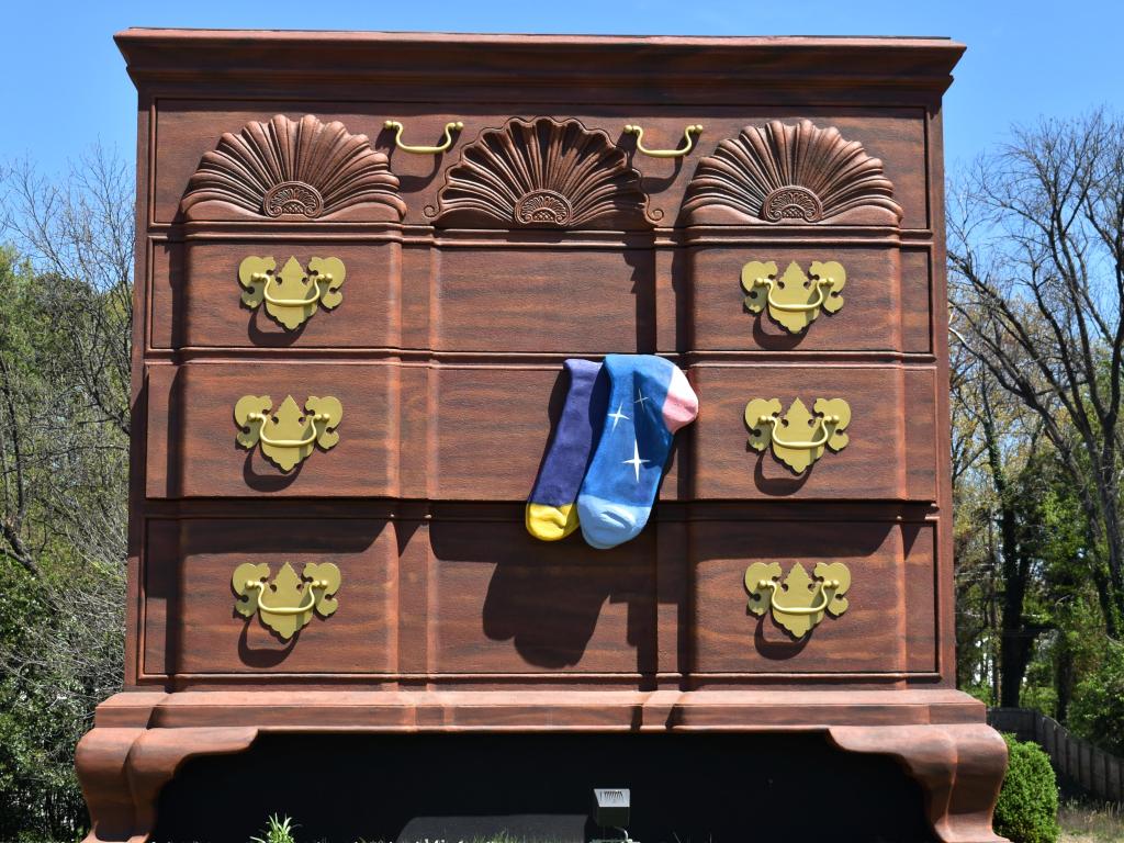 36 foot high World's Largest Chest of Drawers, High Point, North Carolina
