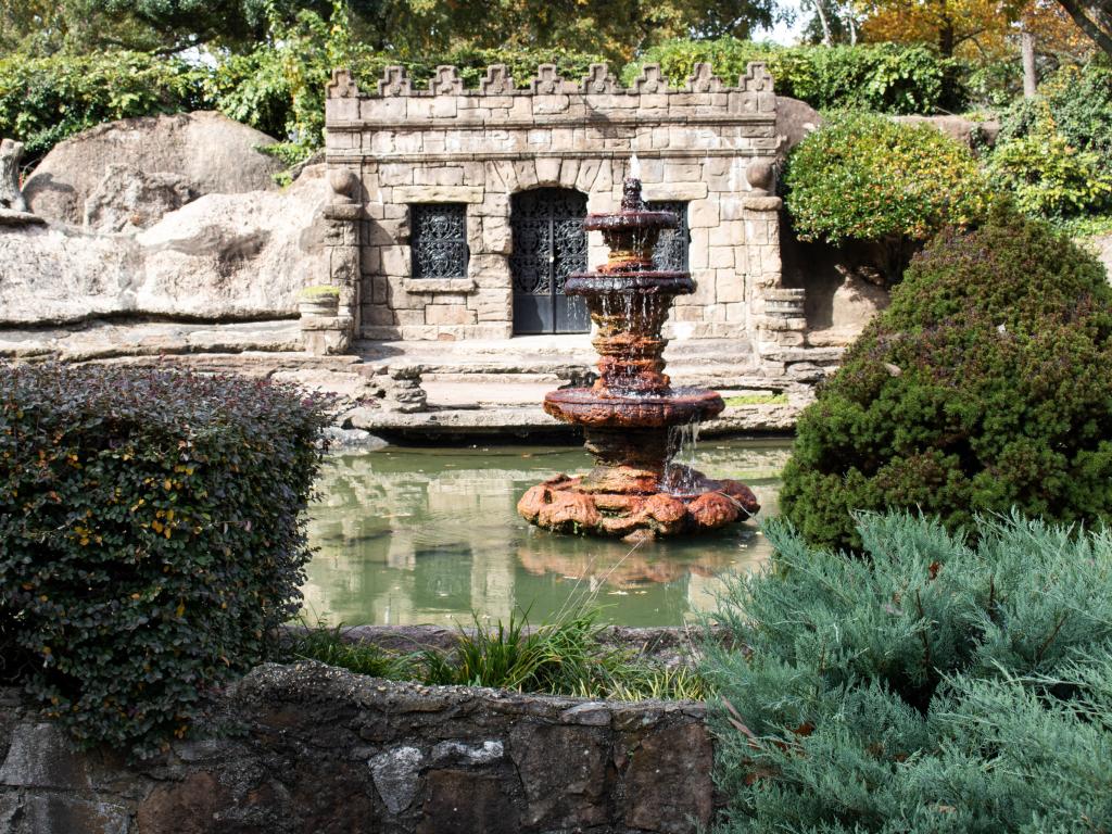 Crystal Shrine Grotto at the Memorial Park Cemetery in Memphis