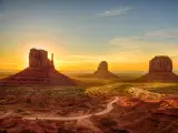 Sunrise view at Monument Valley, Arizona, USA