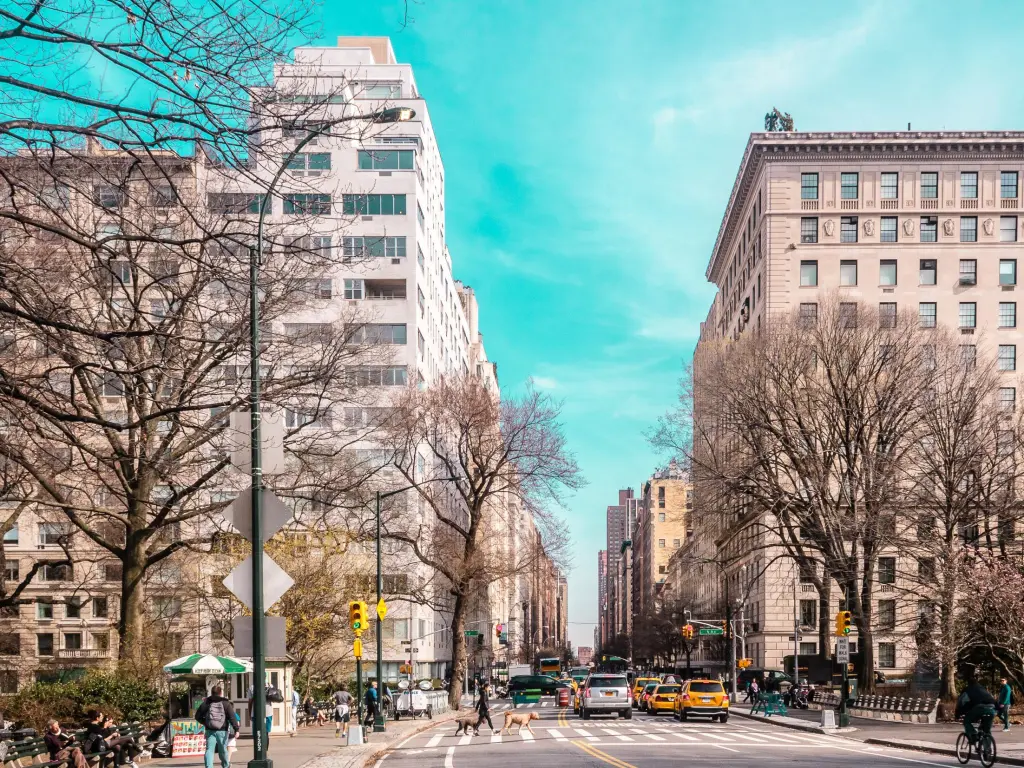 Photo of Streets and Buildings of Upper East Side of Manhattan, New York City
