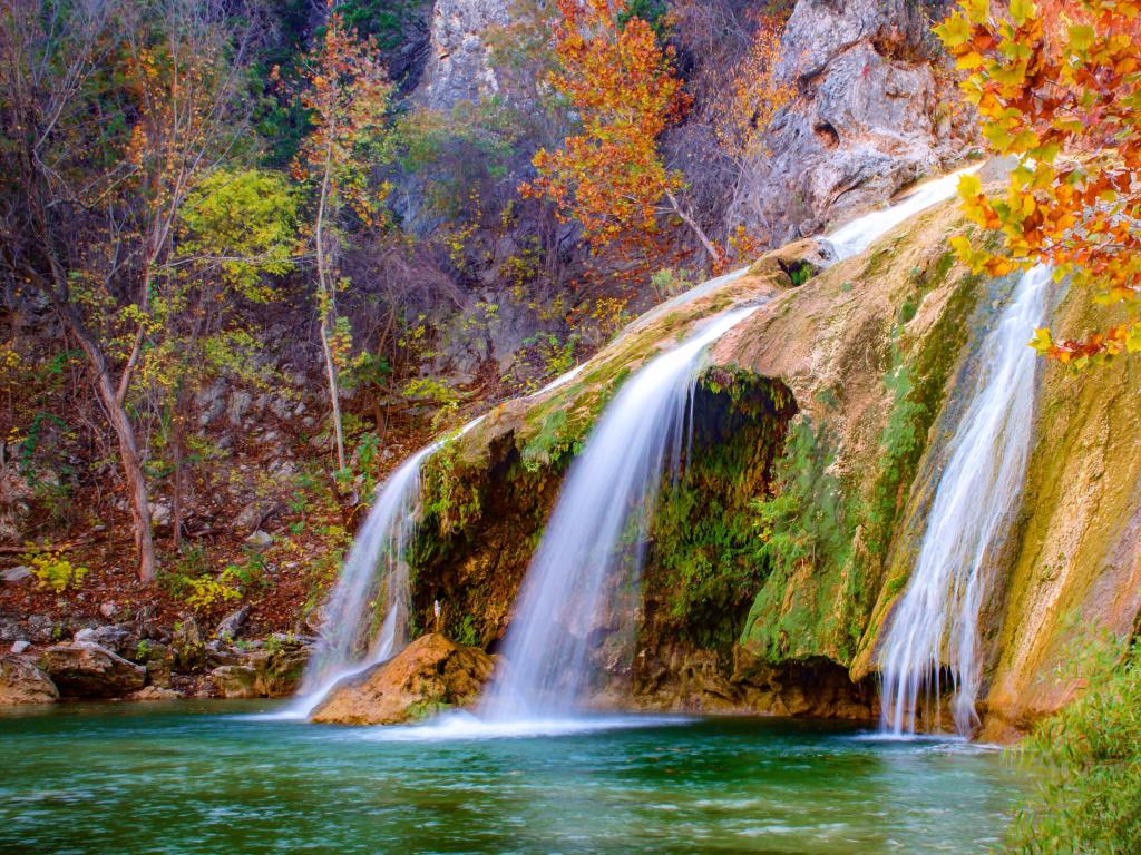 Daytime view of Turner Falls Park, Oklahoma