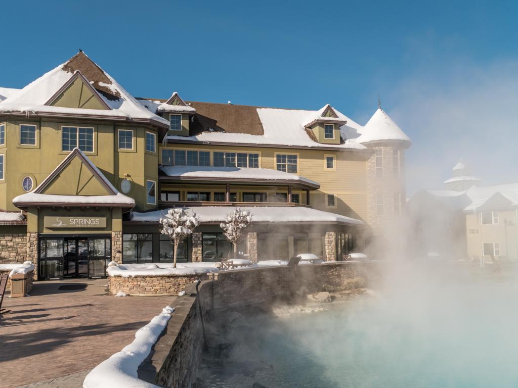 Pagosa Springs is a town in southwest Colorado known for its hot springs.