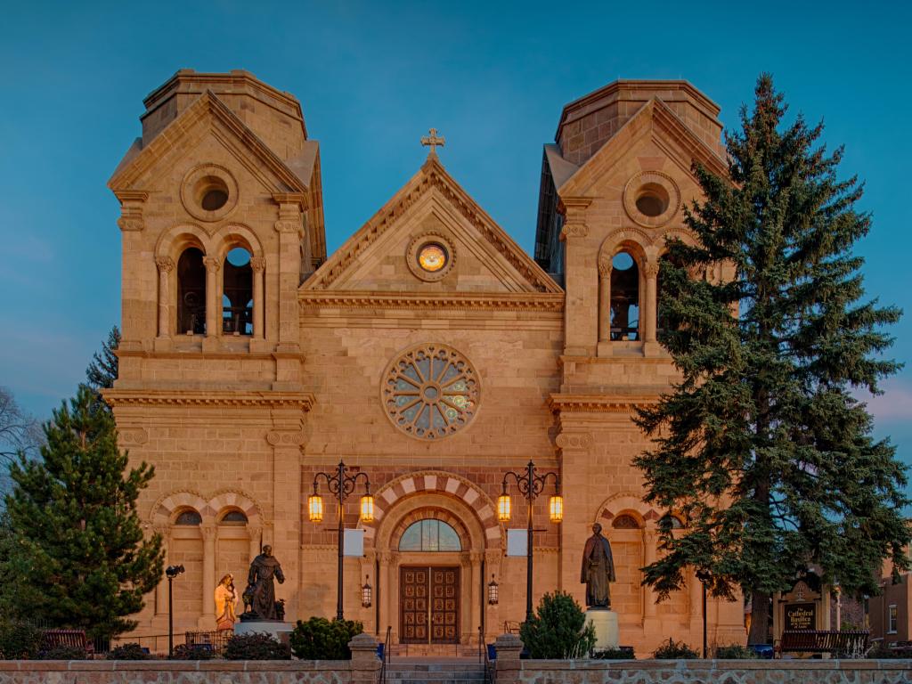 The Cathedral Basilica of Saint Francis of Assisi, commonly known as Saint Francis Cathedral, is a Roman Catholic cathedral in Santa Fe, New Mexico