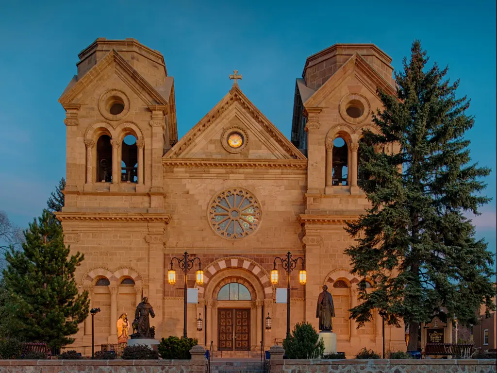 The Cathedral Basilica of Saint Francis of Assisi, commonly known as Saint Francis Cathedral, is a Roman Catholic cathedral in Santa Fe, New Mexico