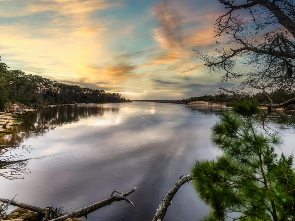 Cape Fear River, North Carolina Sunset
