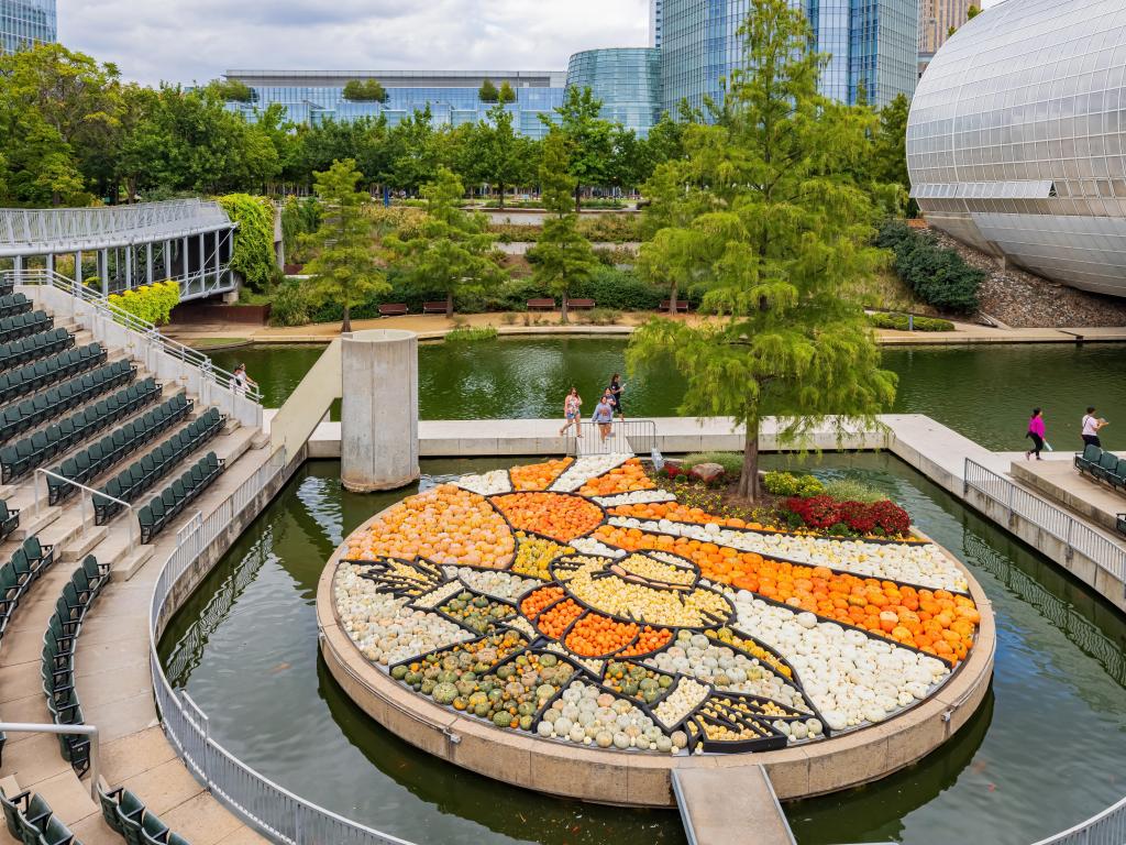 Pumpkinville event at Myriad Botanical Gardens