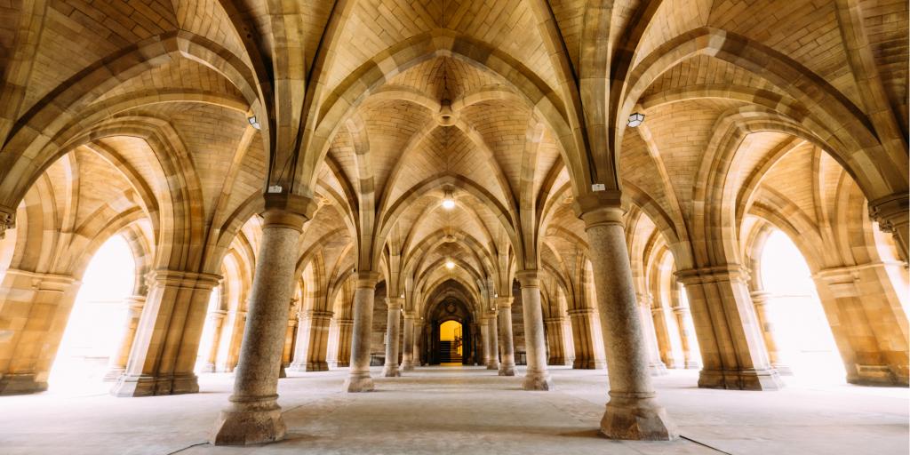 The Cloisters at Glasgow University