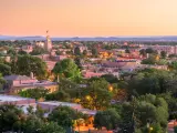 Santa Fe skyline at dusk