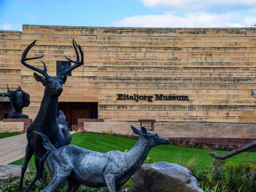 The Eiteljorg Museum in White River State Park in Indianapolis, IN.
