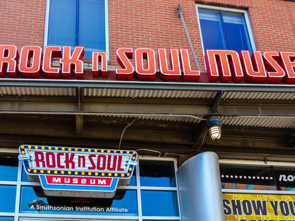 Rock n Soul Museum on Beale Street in Memphis, Tennessee