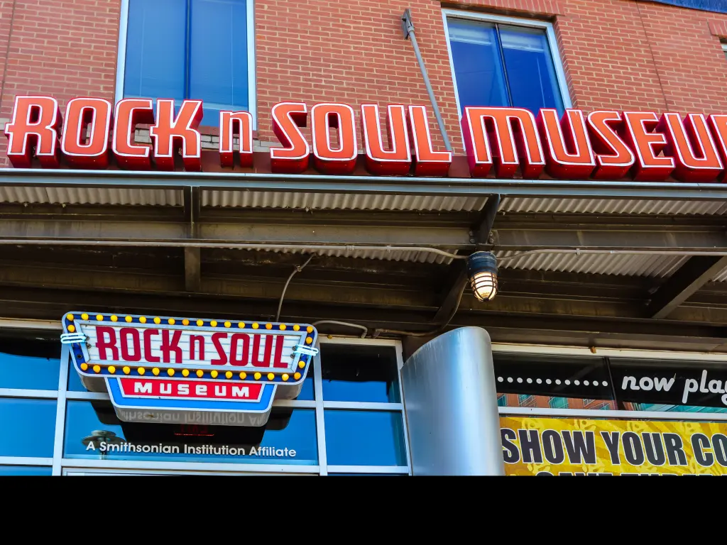 Rock n Soul Museum on Beale Street in Memphis, Tennessee