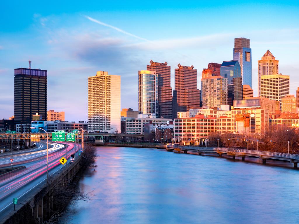 Philadelphia skyline, USA