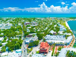 Aerial view of Key West. Florida. USA.