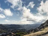 Mountain peaks in San Fernando Valley - a short road trip from Los Angeles, California