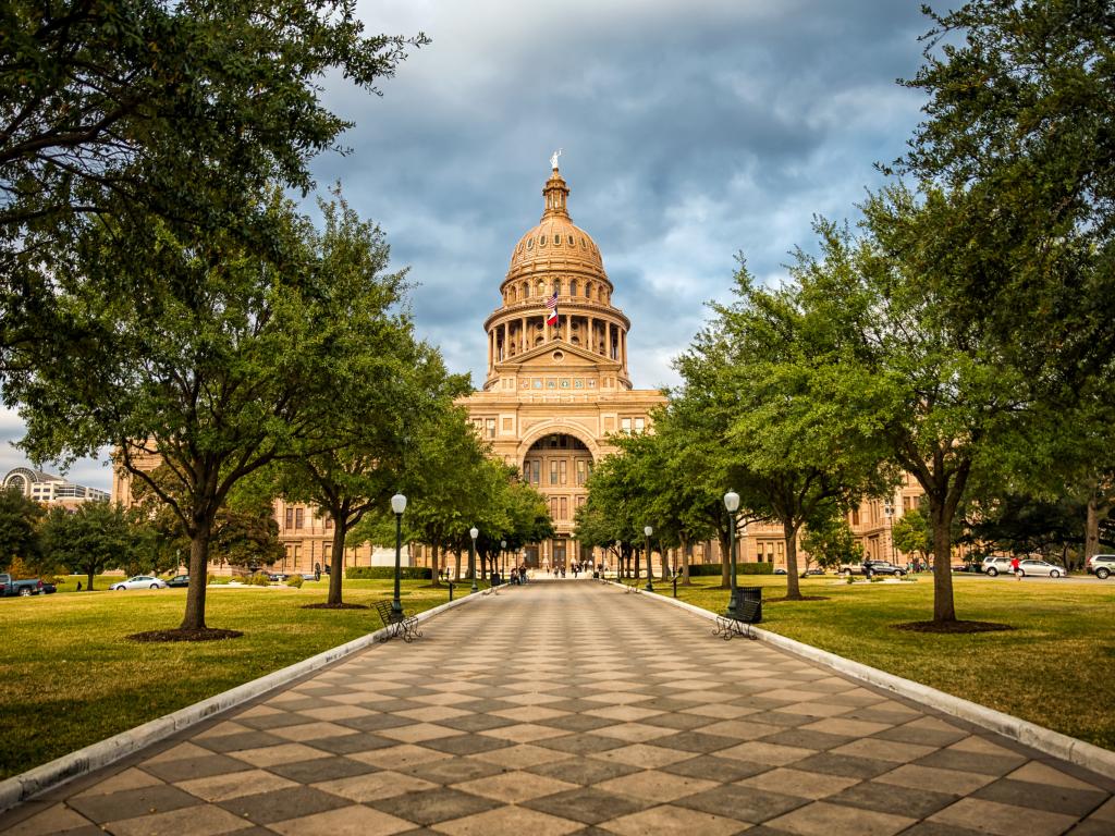 Texas State Capitol building in Austin, Texas