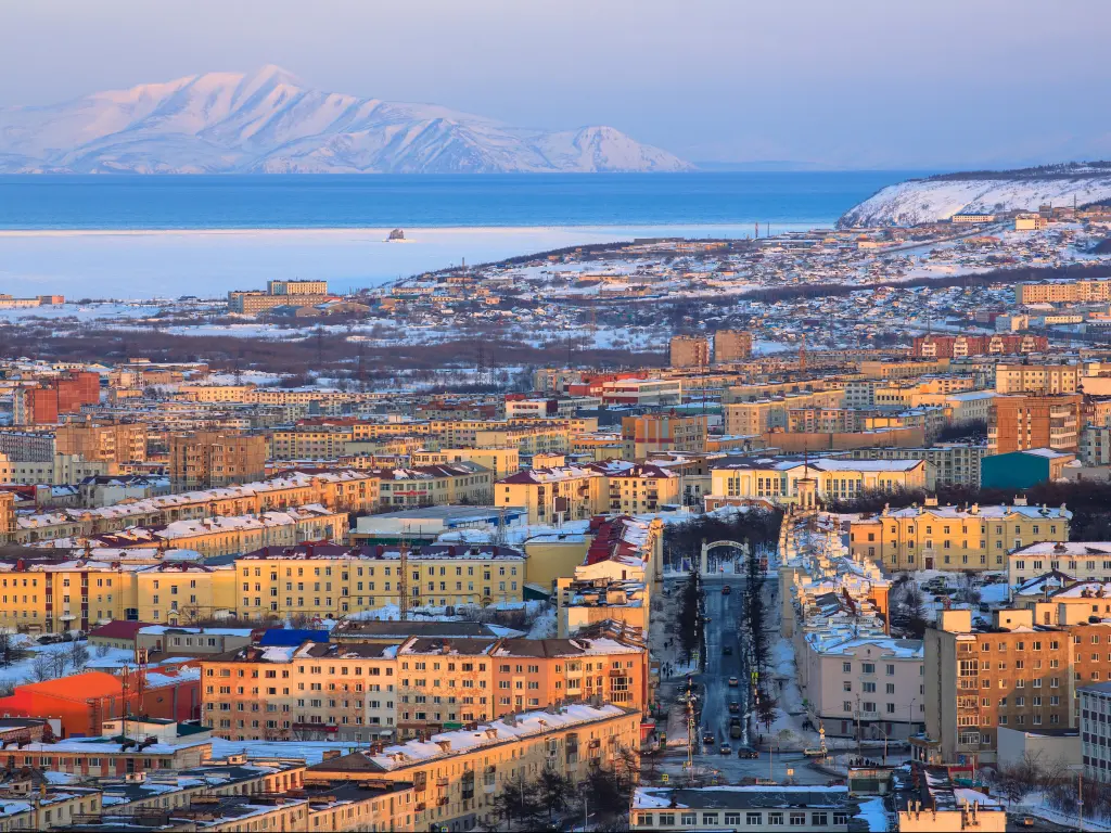 Magadan in Russia's Far East is as far as you can drive on a road trip across Russia.