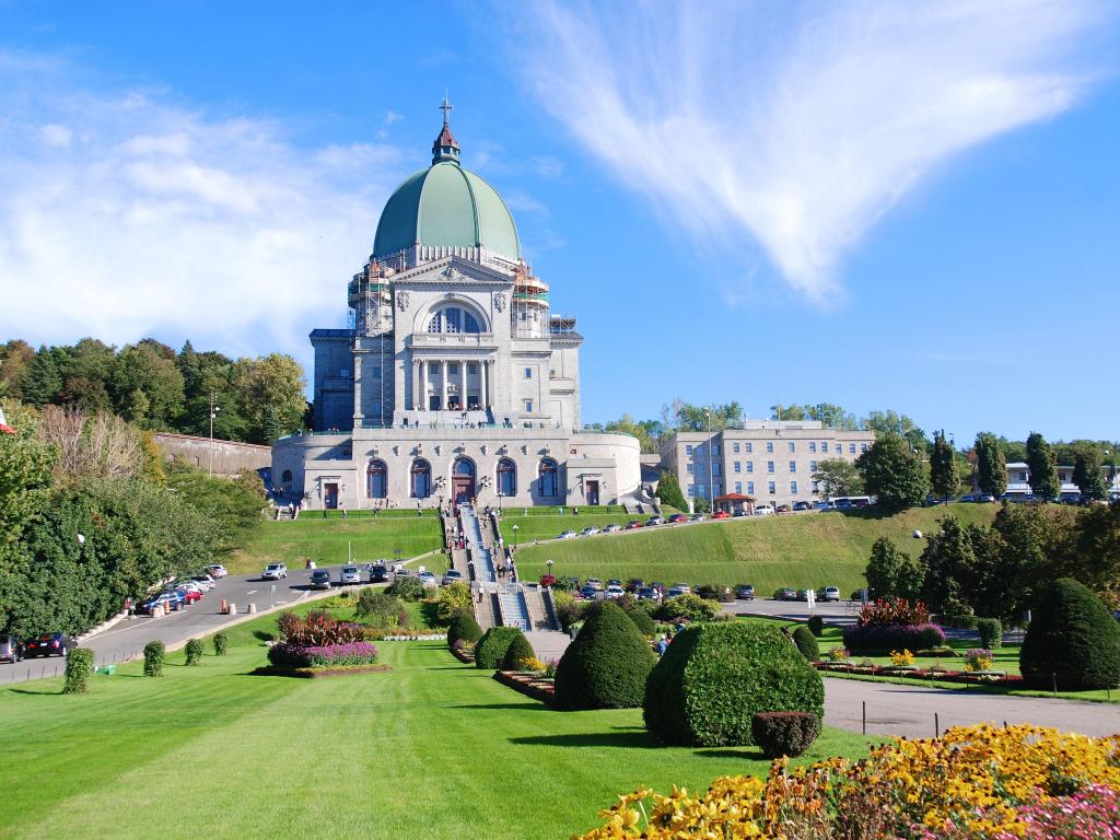 Saint Joseph's Oratory of Mount Royal, (French: Oratoire Saint-Joseph du Mont-Royal), is a Roman Catholic basilica on the west slope of Mount Royal in Montreal, Quebec, Canada.