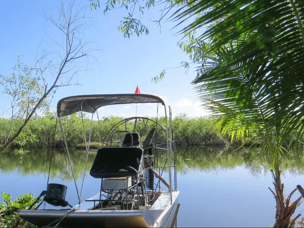 Airboat in the Florida Everglades