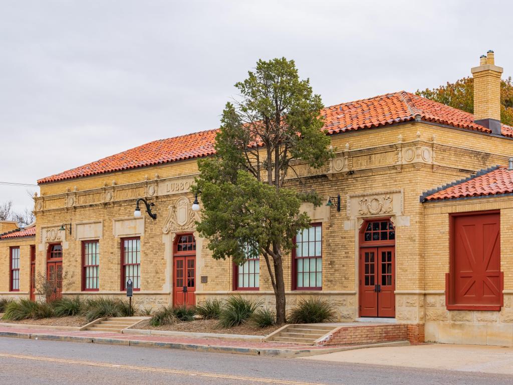 View of front of the Buddy Holly Center at Texas