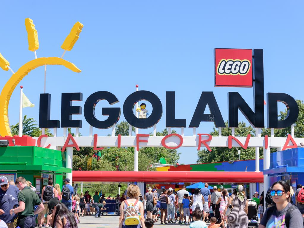 Entrance to Legoland in Carlsbad, California - a short drive from Los Angeles