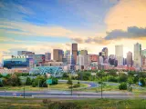 Skyline view of Denver, Colorado