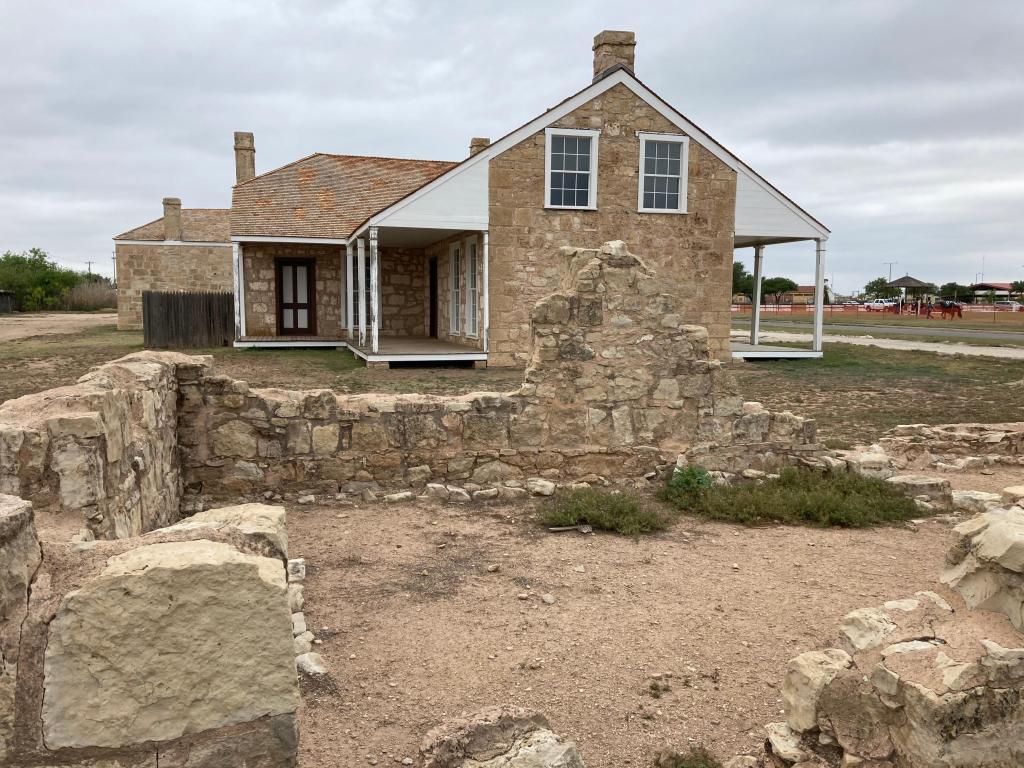 Buildings at the Fort Concho Museum