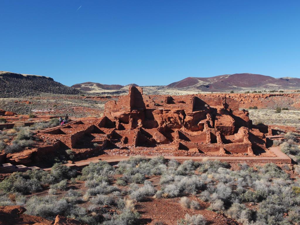 Wupatki National Monument native American Indian ruins