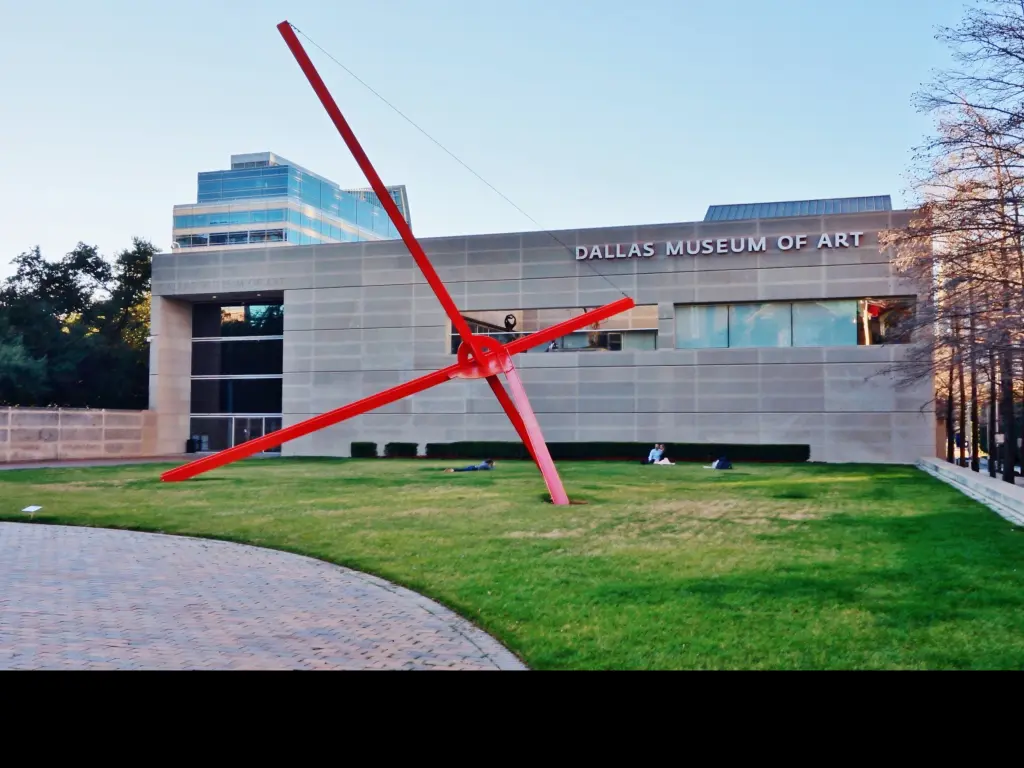 Dallas Museum of Art (DMA) in the Pearl Arts District in Dallas, Texas