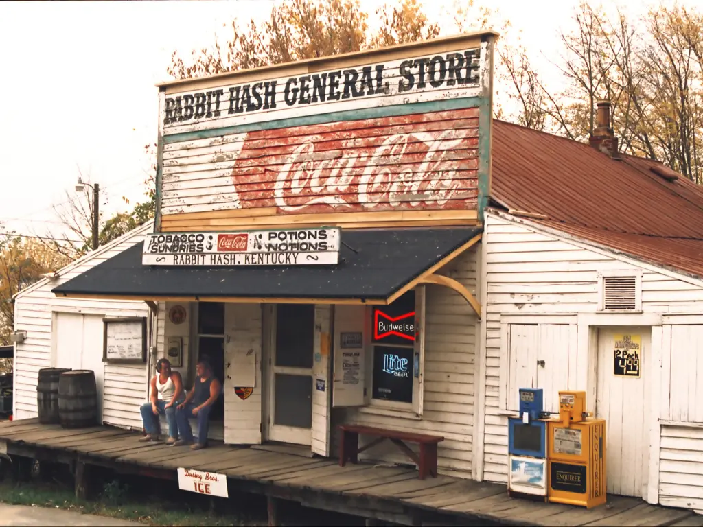 Rabbit Hash general store in the town of Rabbit Hash, Kentucky