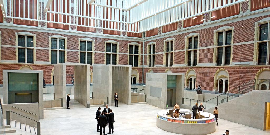 Main atrium of the Rijksmuseum, Amsterdam 