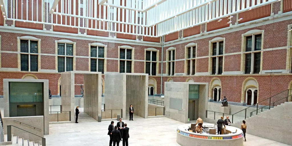 Main atrium of the Rijksmuseum, Amsterdam 