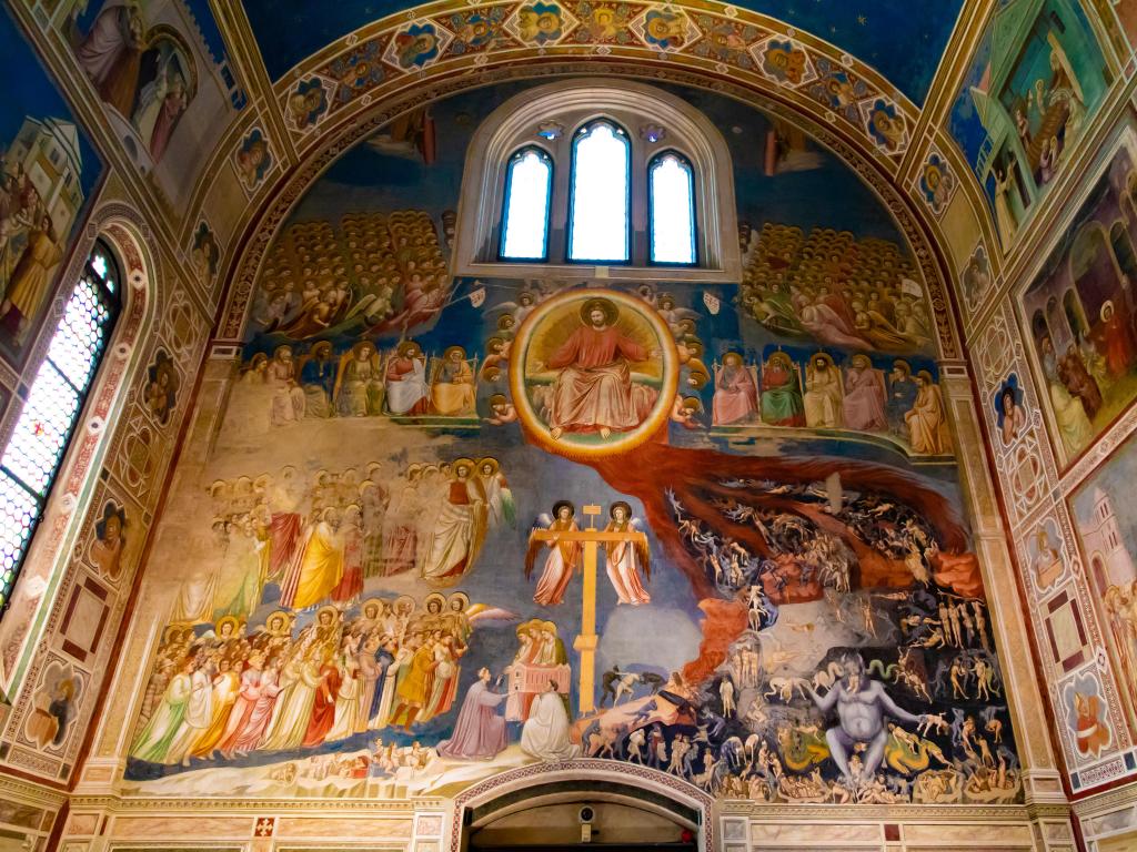 Last Judgment by Giotto in Scrovegni Chapel