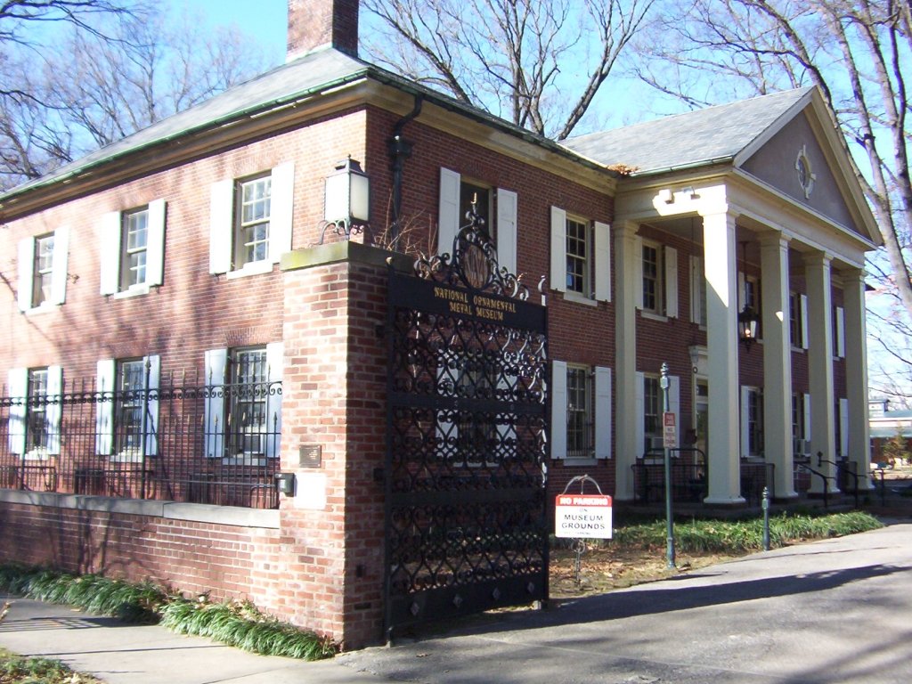 National Ornamental Metal Museum building in Memphis, Tennessee