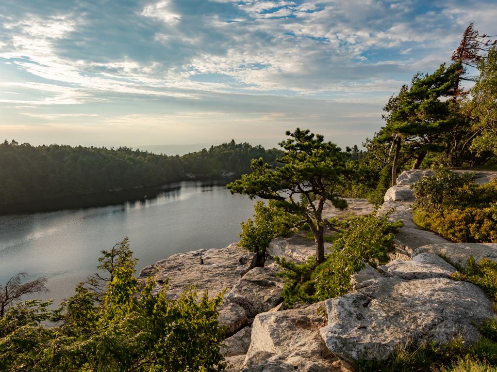 Lake Minnewaska in the Minnewaska State Park, New York