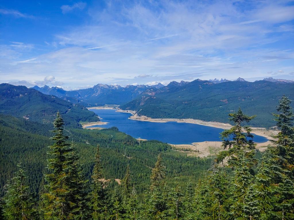 Keechelus Lake is a lake and reservoir in the northwest United States, near Hyak in Kittitas County, Washington.