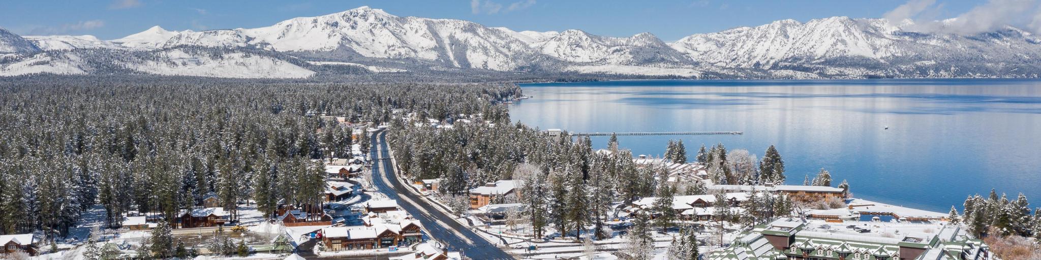 South Lake Tahoe - Rare Empty Streets and Roads during April 2020