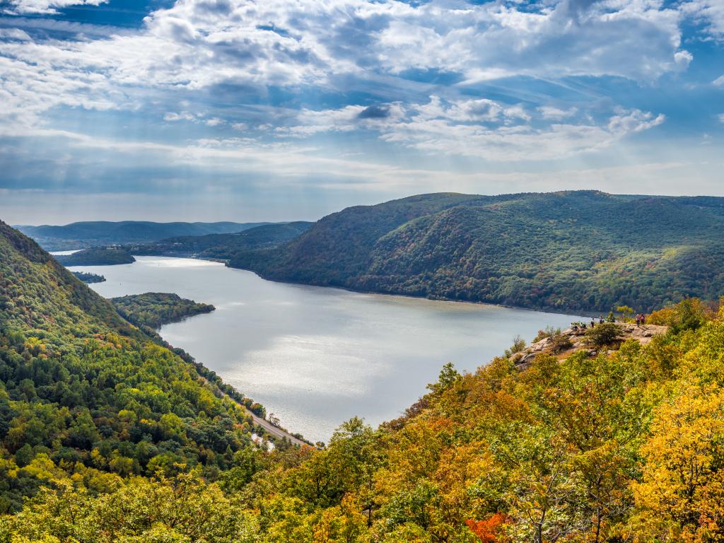 Hudson River and Hudson Highlands from Breakneck Ridge