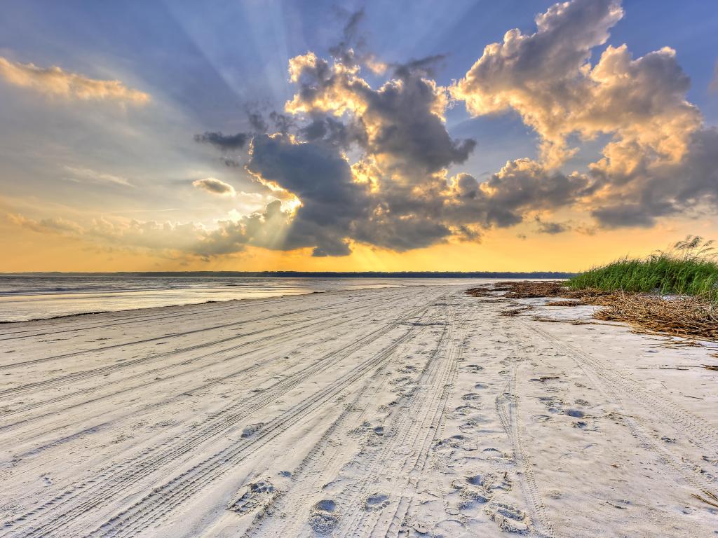 Sunset on Hilton head Island, South Carolina, USA.