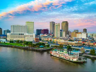 Skyline of New Orleans. Louisiana