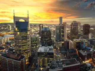 Skyline of Nashville