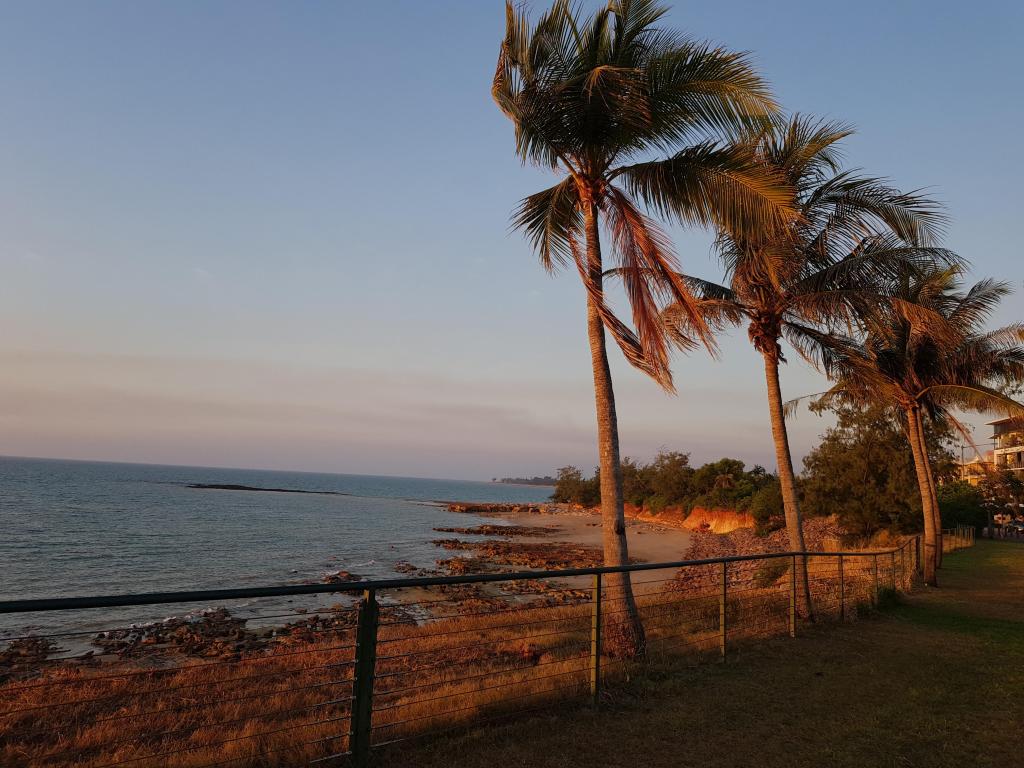 Nightcliff shoreline, near Darwin at sunset