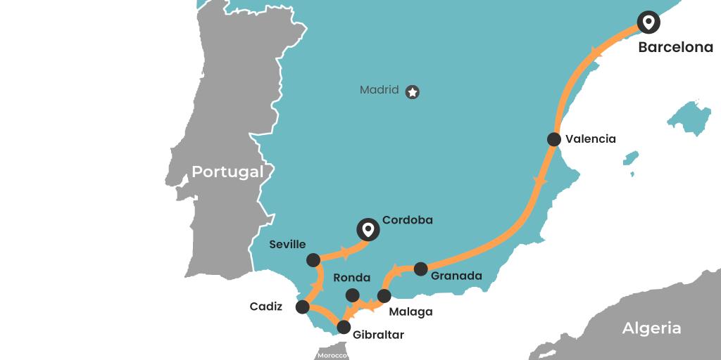 10 Epic Spain Road Trips Maps, Itineraries and Tips LazyTrips (2022)