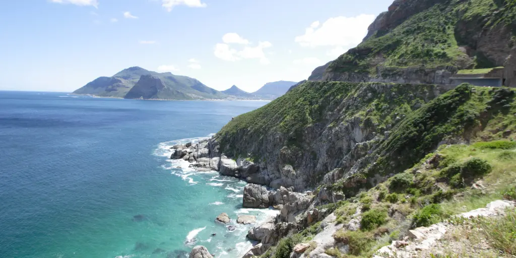 Chapman's Peak drive in Cape Town, South Africa