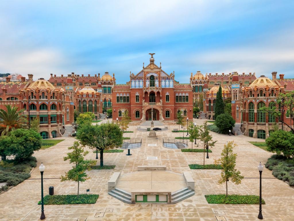 Hospital de la Santa Creu i Sant Pau Art Nouvea building