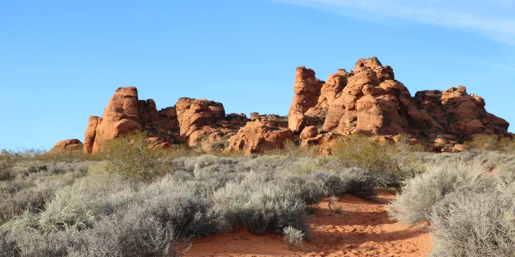 Las Vegas to Red Cliffs National Conservation Area Road Trip